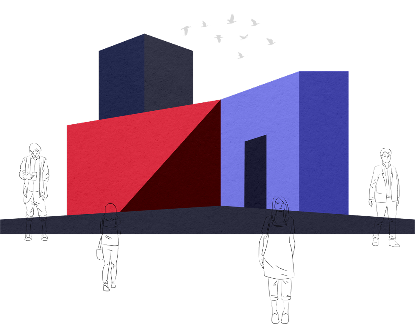 MB Architects urban vision illustration